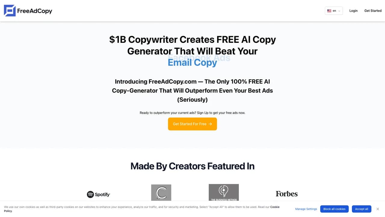 freeadcopy screenshot