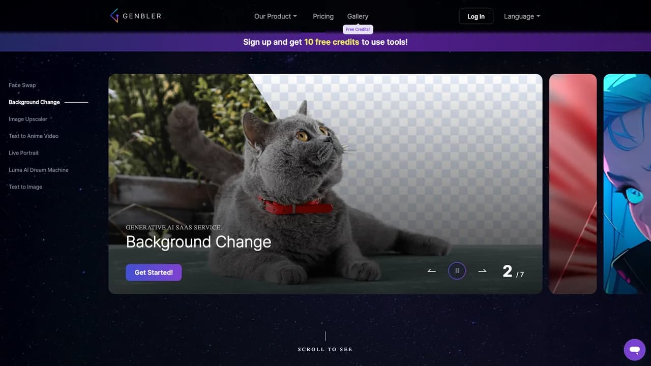 genbler screenshot