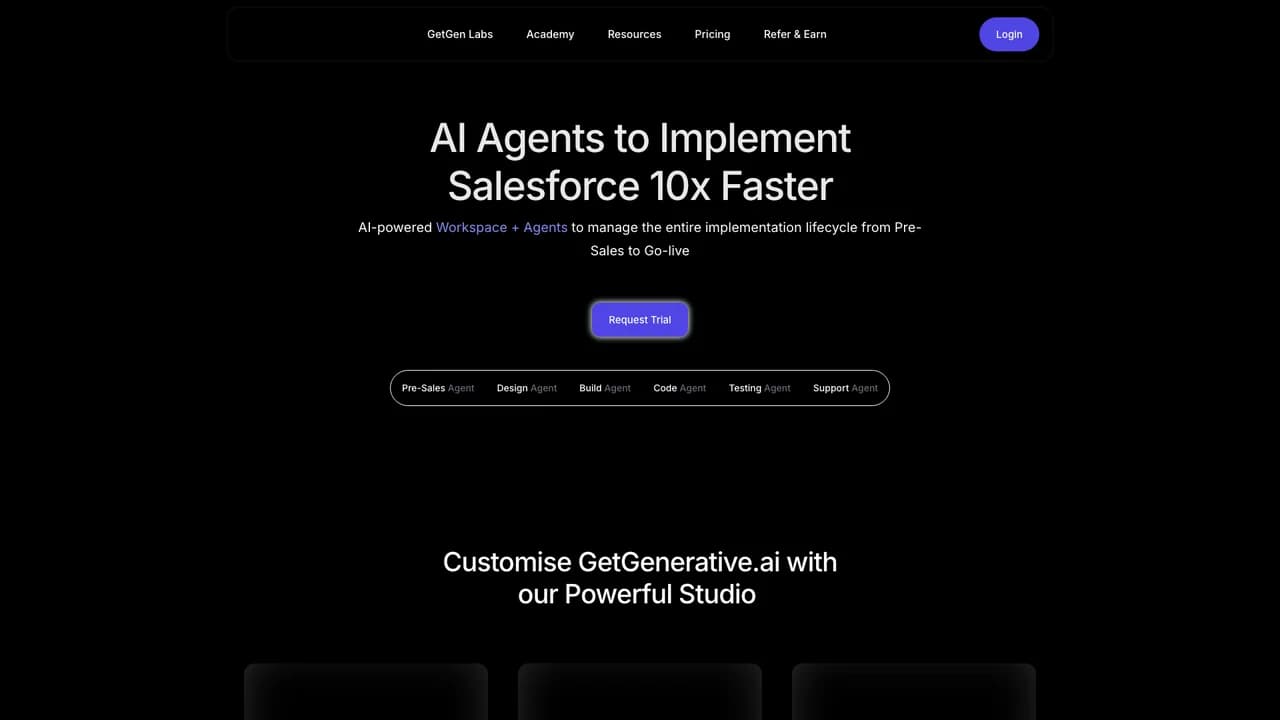 getgenerative screenshot