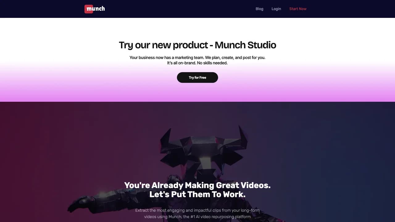 getmunch screenshot