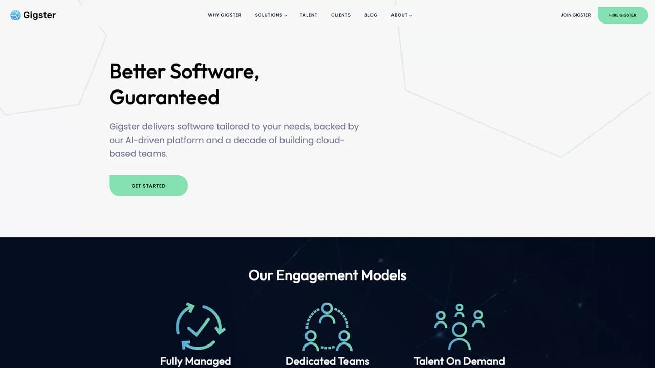 gigster screenshot