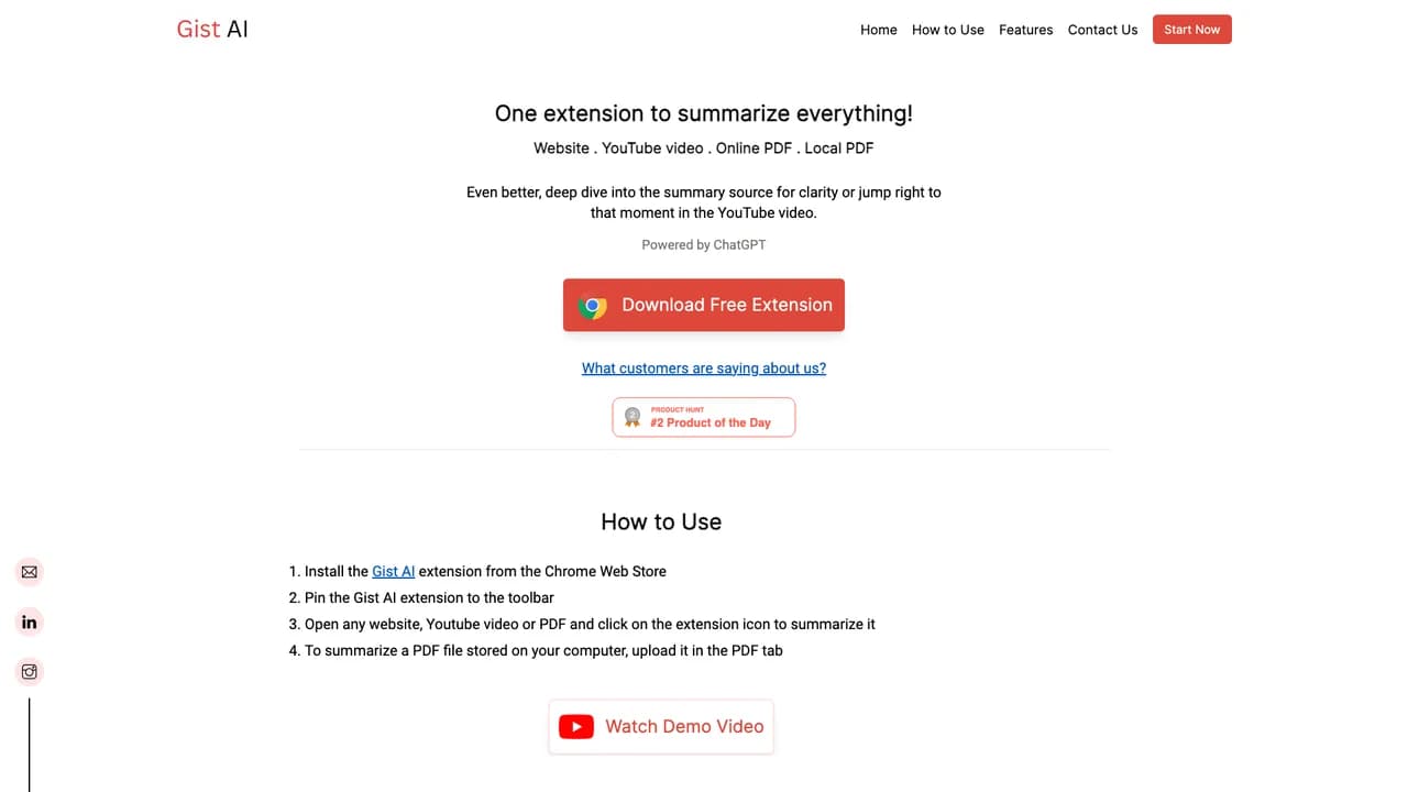 gist-ai screenshot