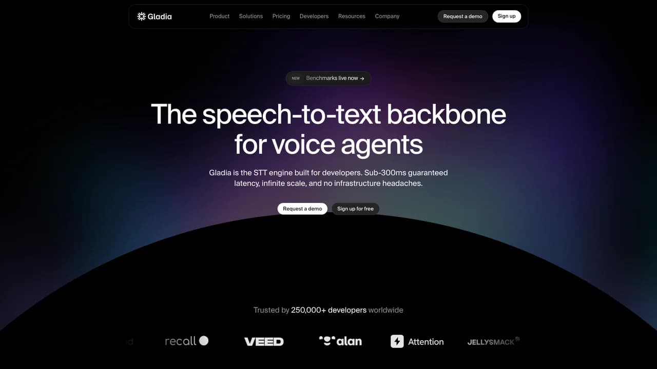 gladia screenshot