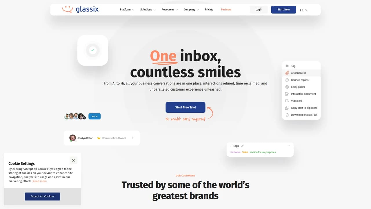 glassix screenshot