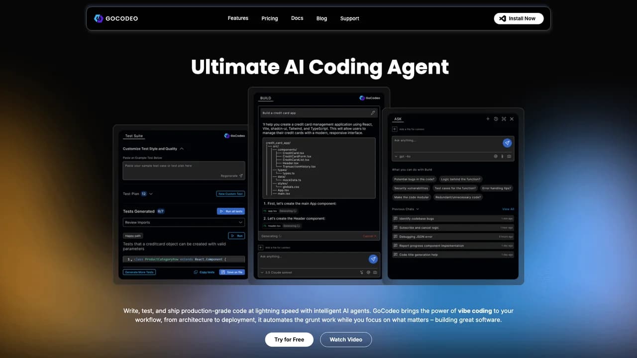 gocodeo screenshot