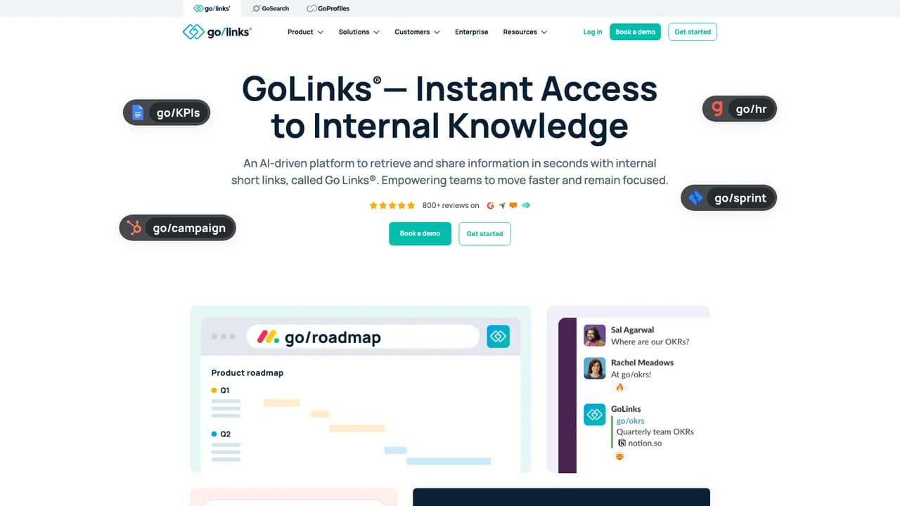 golinks screenshot