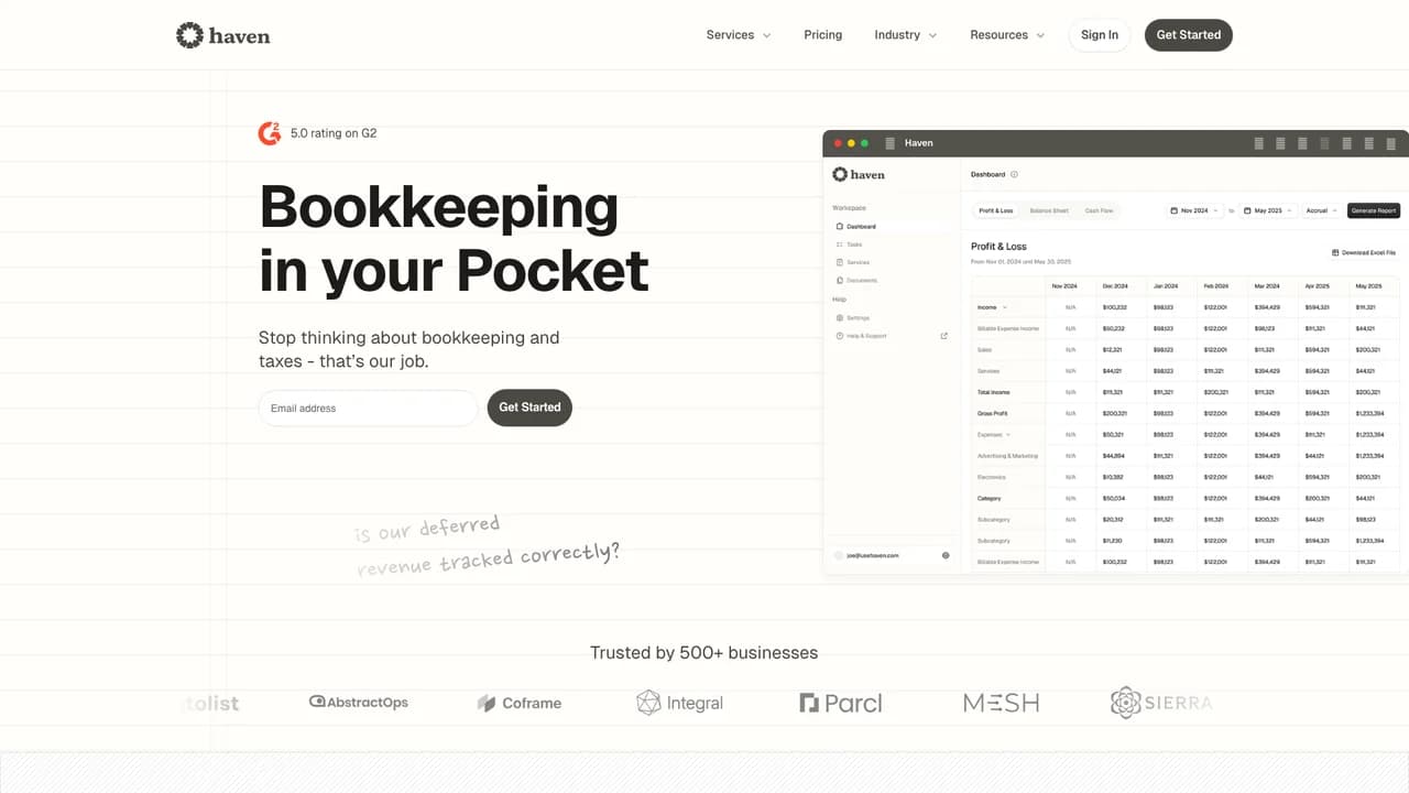 haven screenshot
