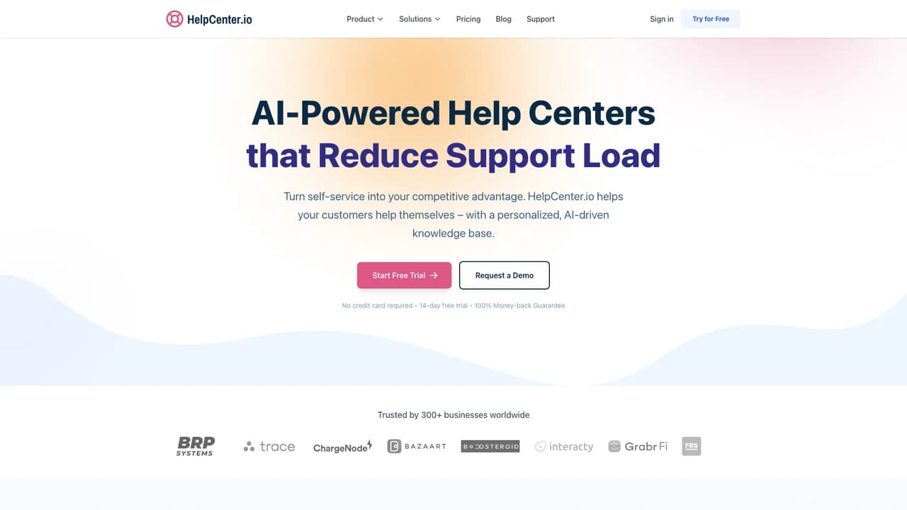 helpcenterio screenshot