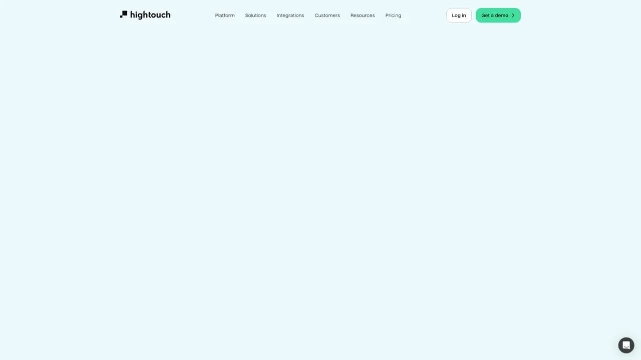 hightouch screenshot