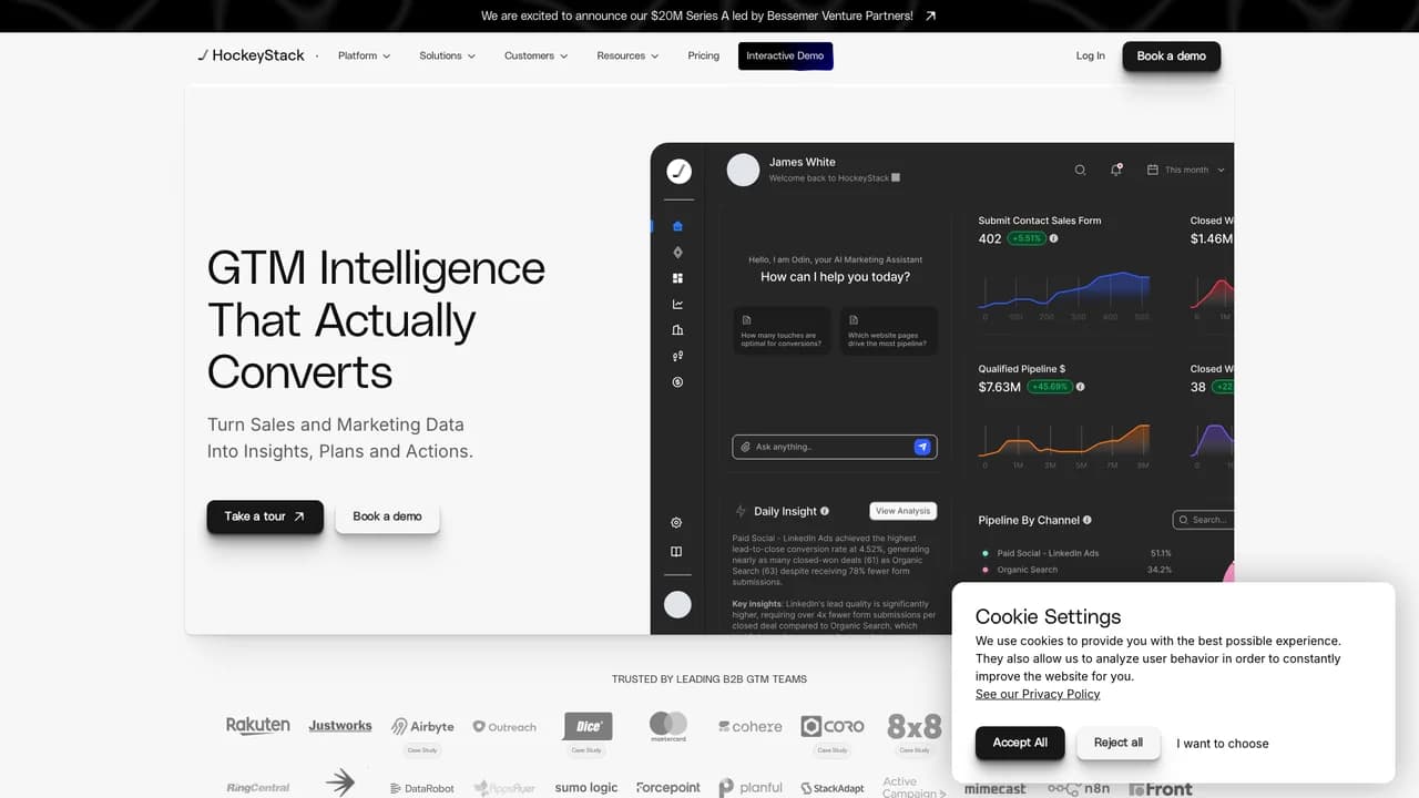 hockeystack screenshot