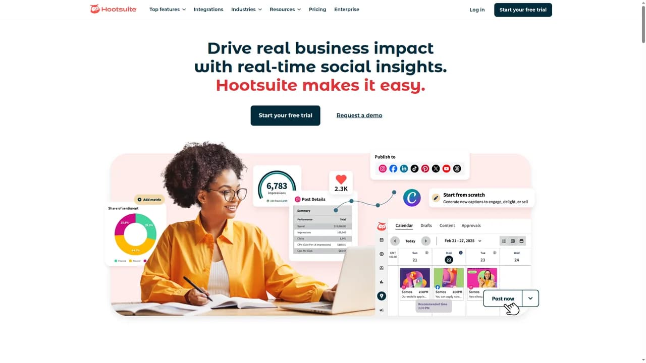 hootsuite screenshot