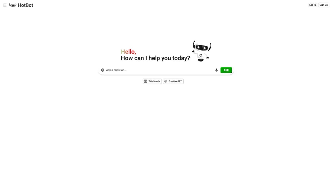hotbot screenshot
