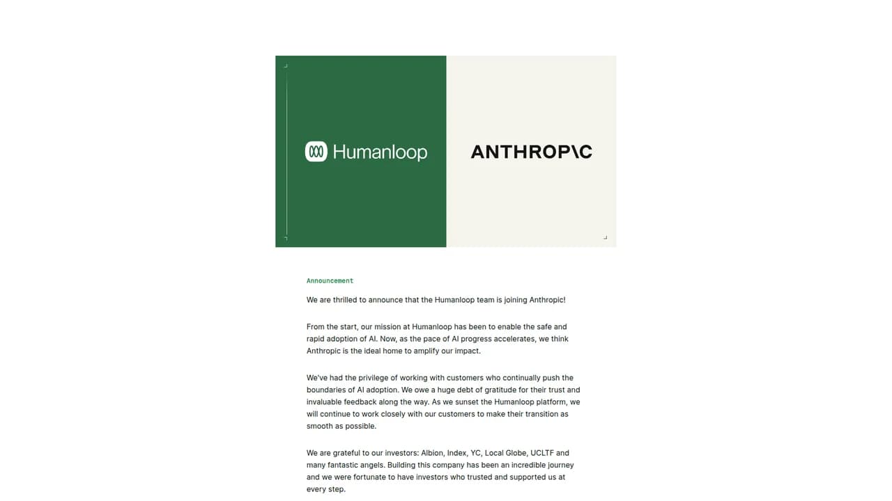 humanloop screenshot