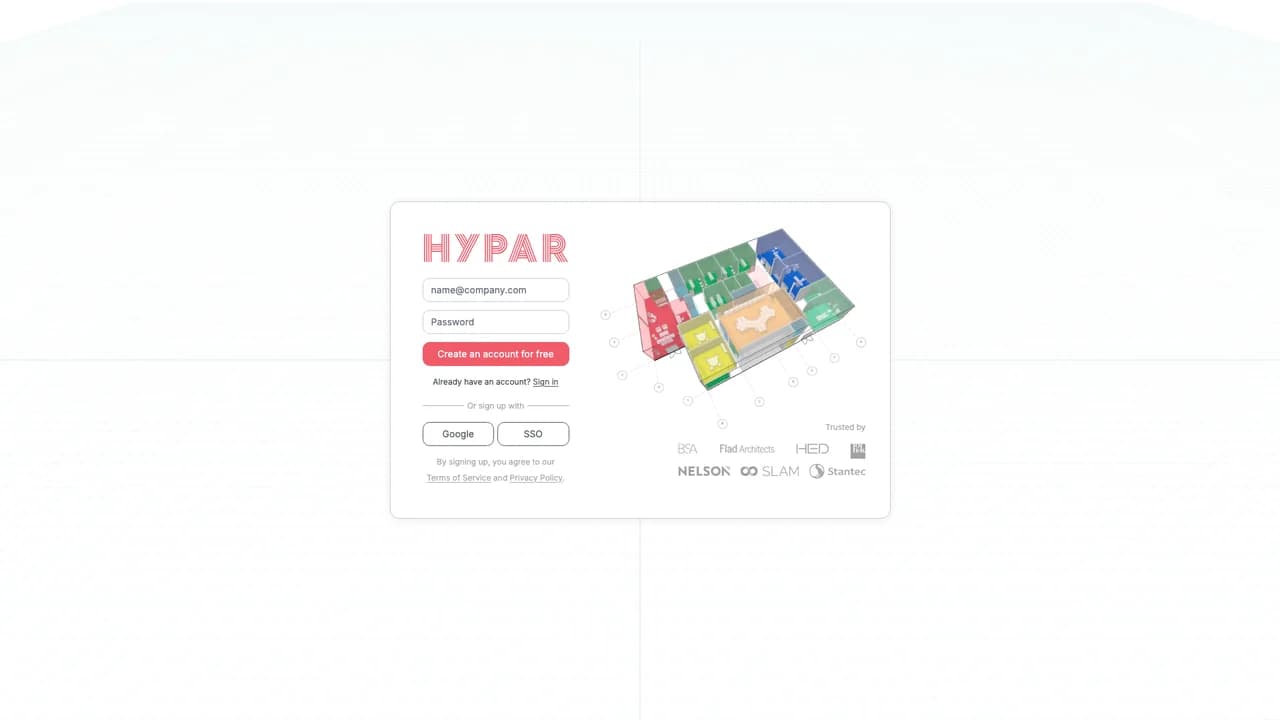 hypar screenshot