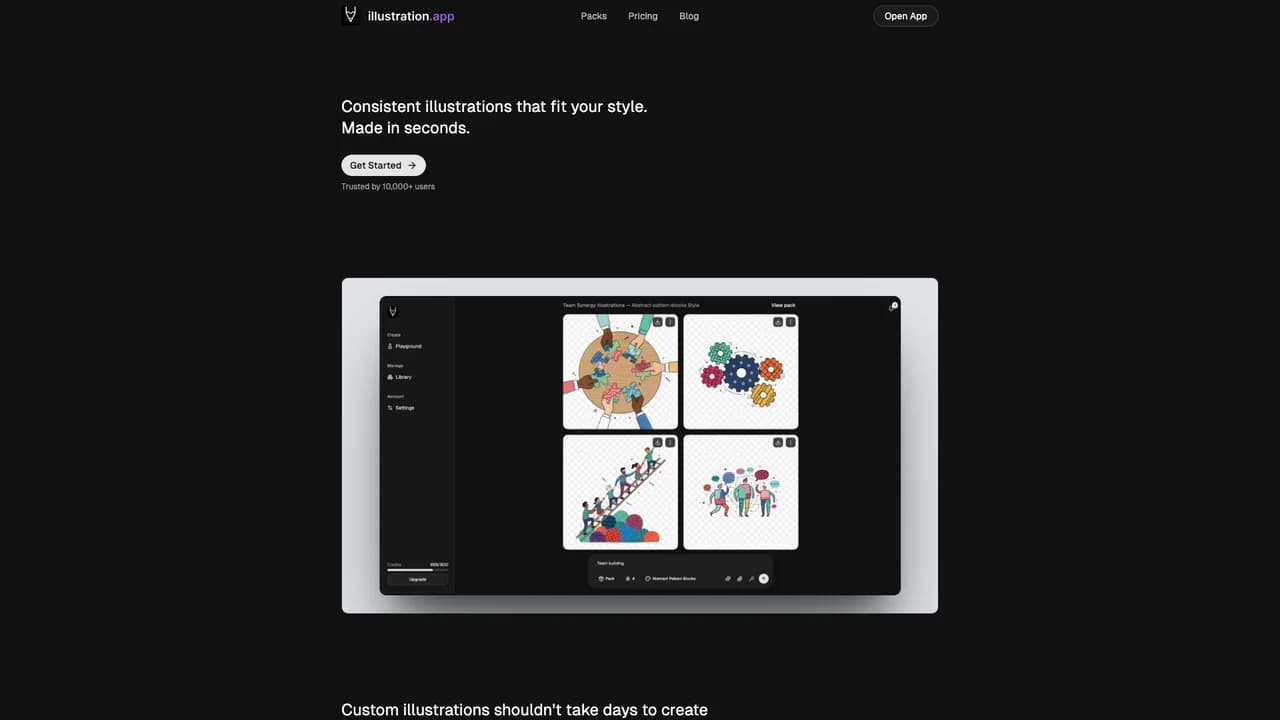 illustraai screenshot