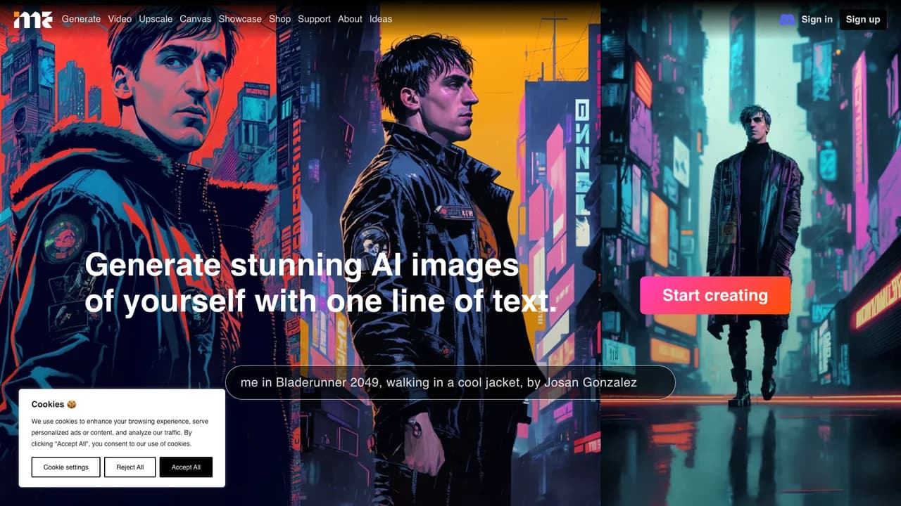 imagineme screenshot