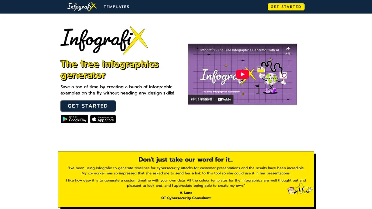 infografix screenshot
