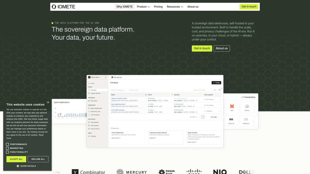iomete screenshot
