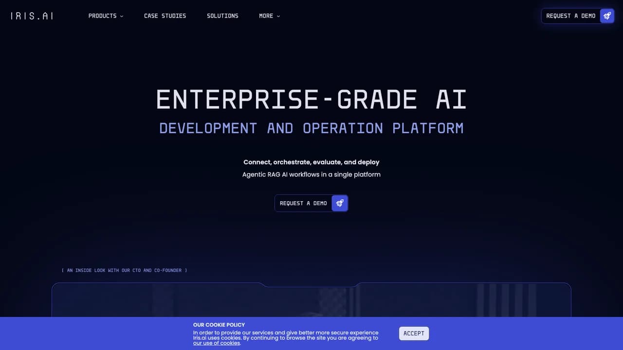 irisai screenshot