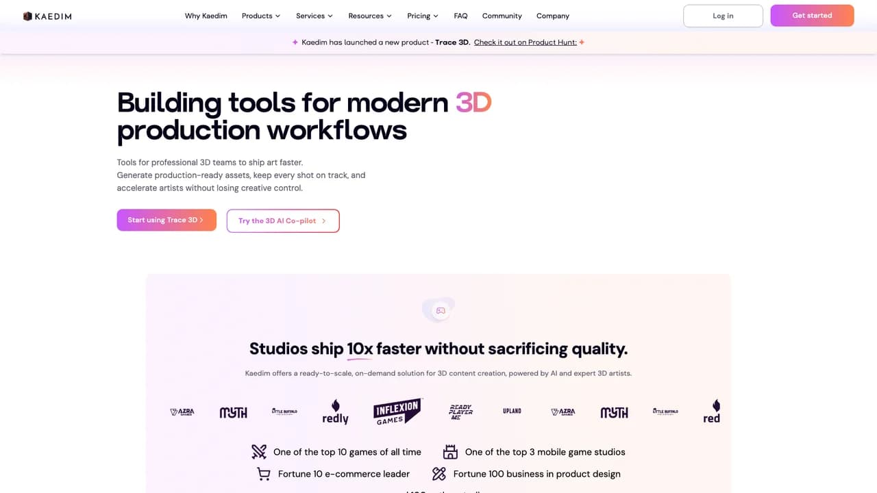 kaedim screenshot