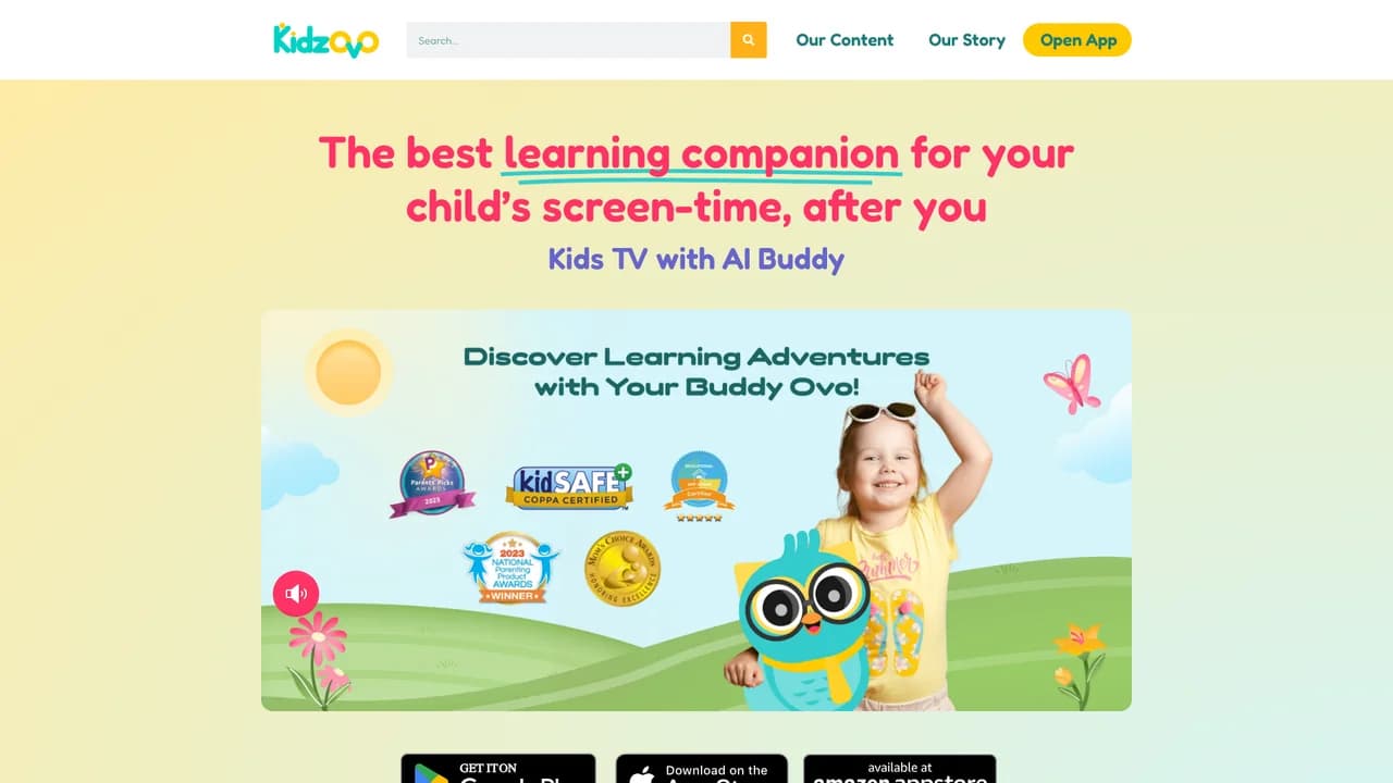 kidzovo screenshot