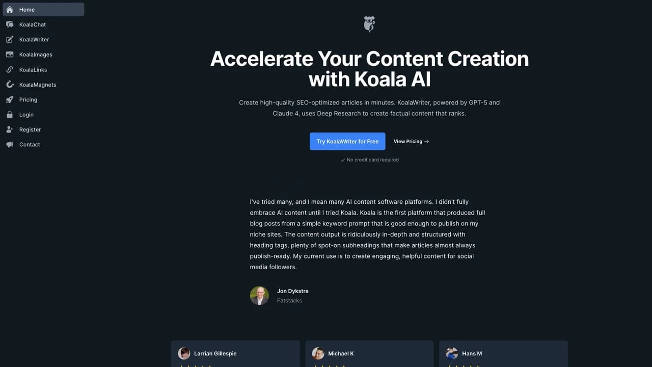 koalawriter screenshot