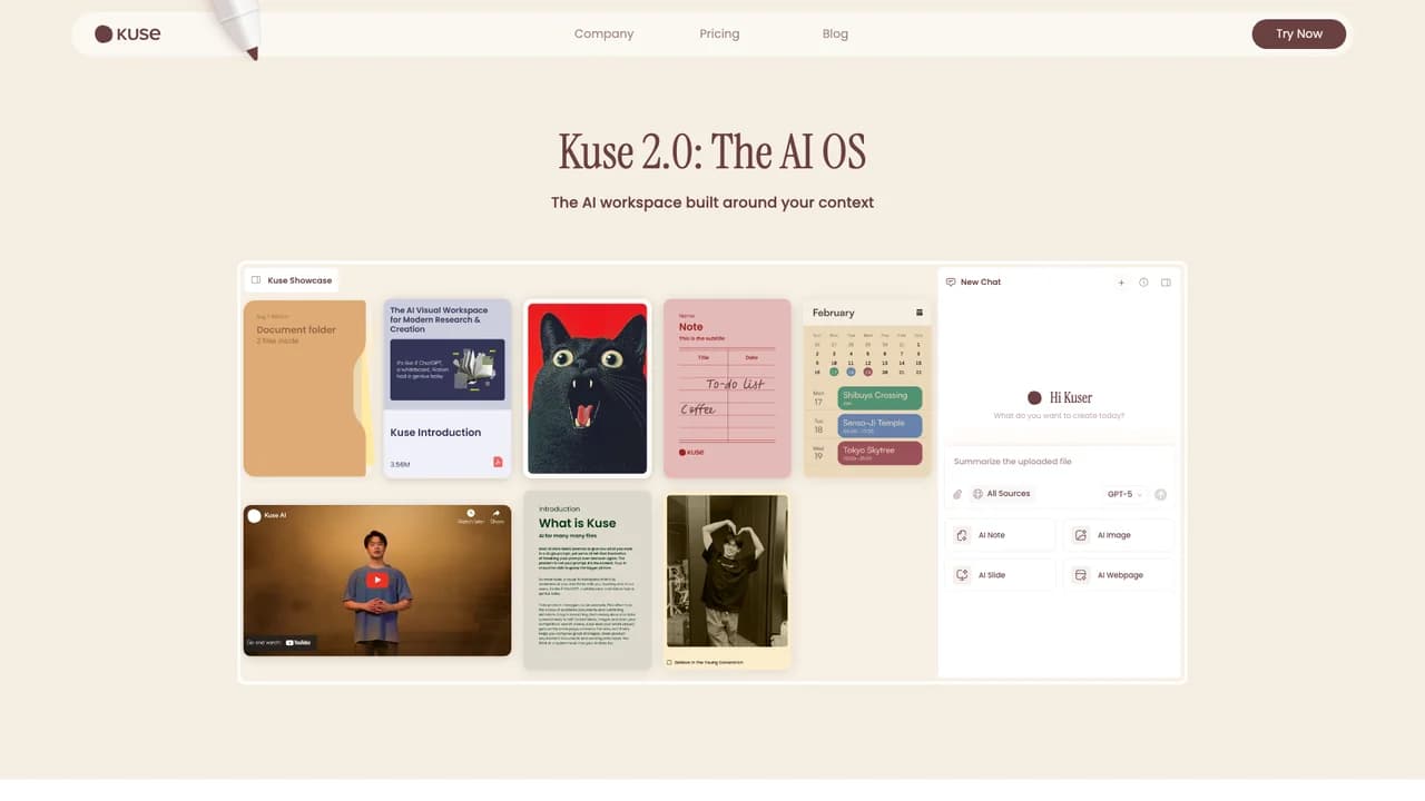 kuse-ai screenshot