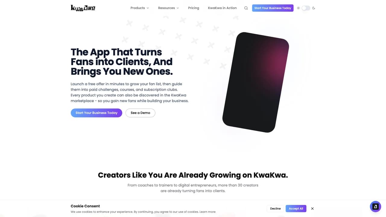 kwakwa screenshot