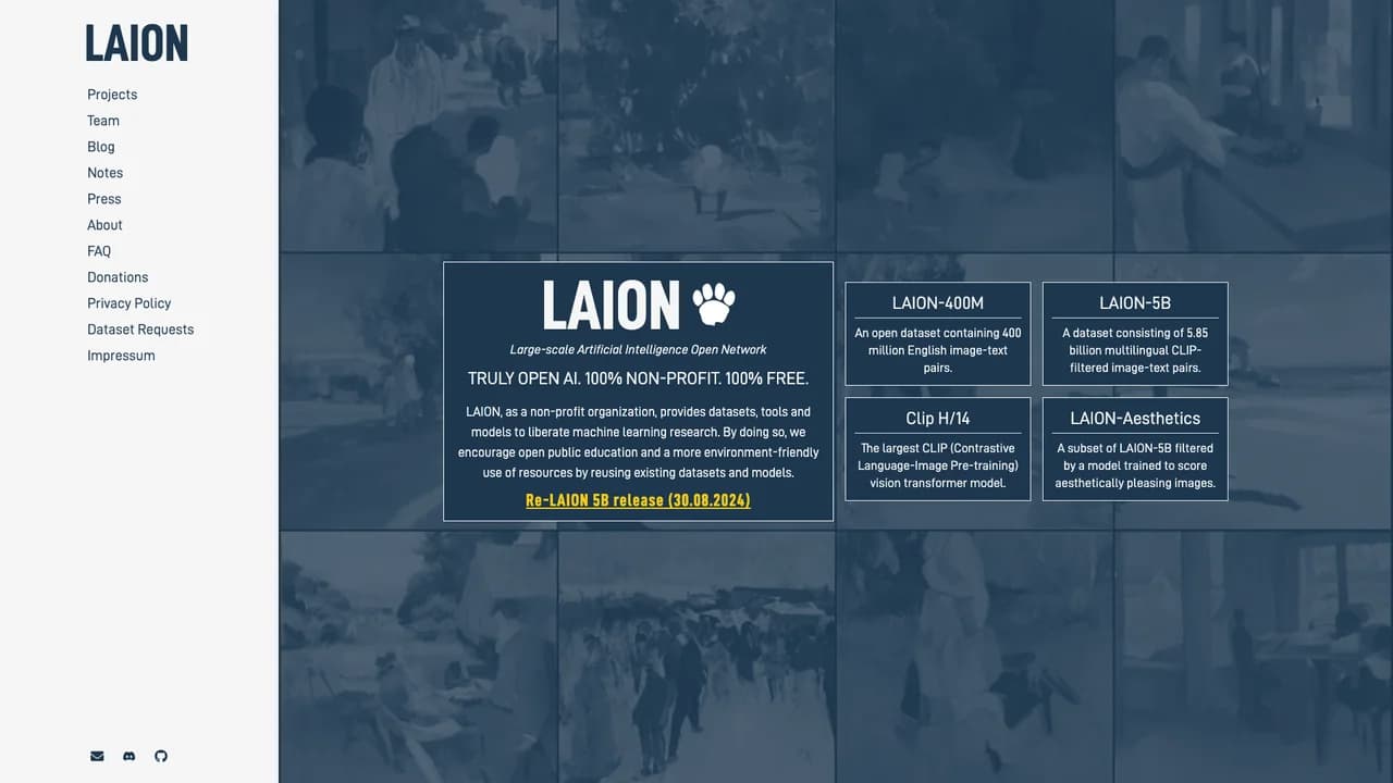 laion screenshot