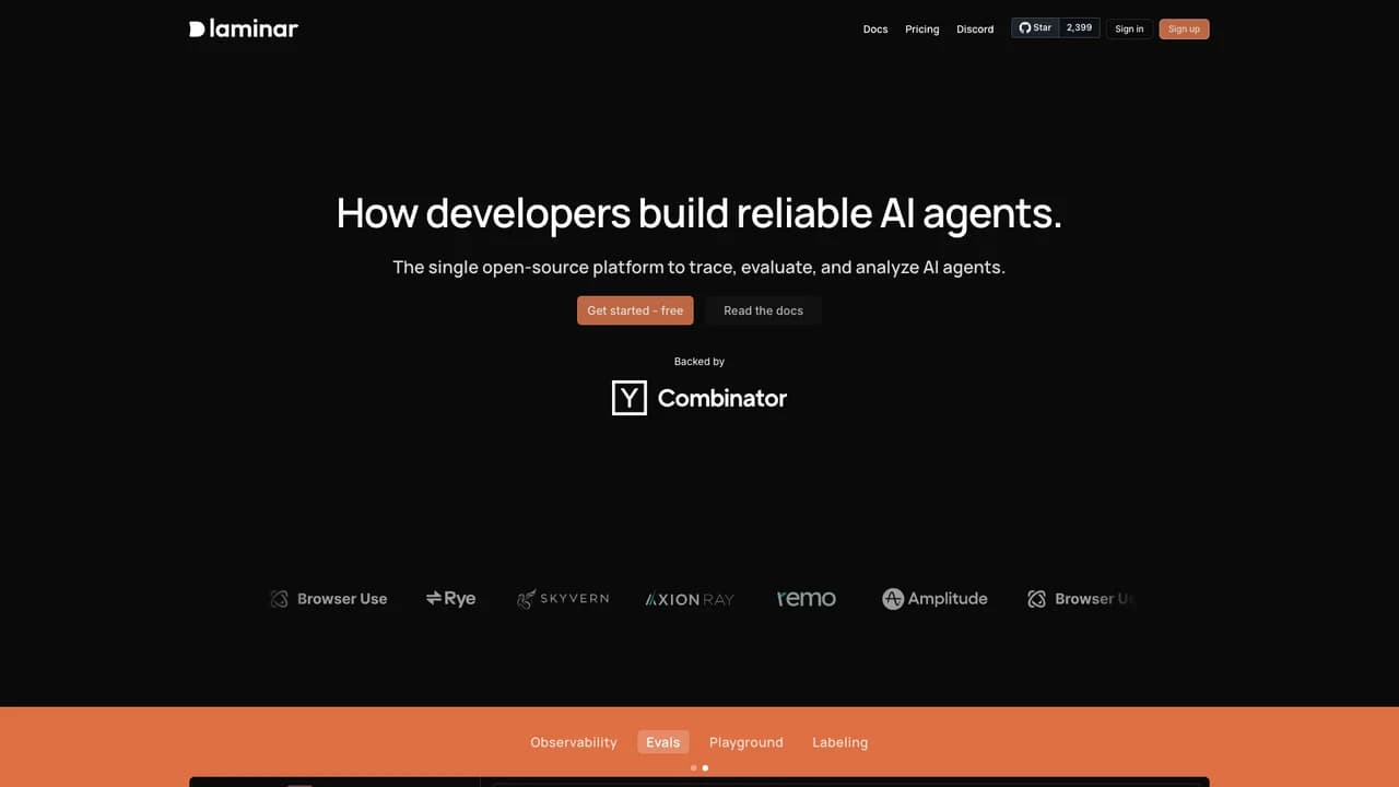 laminar screenshot