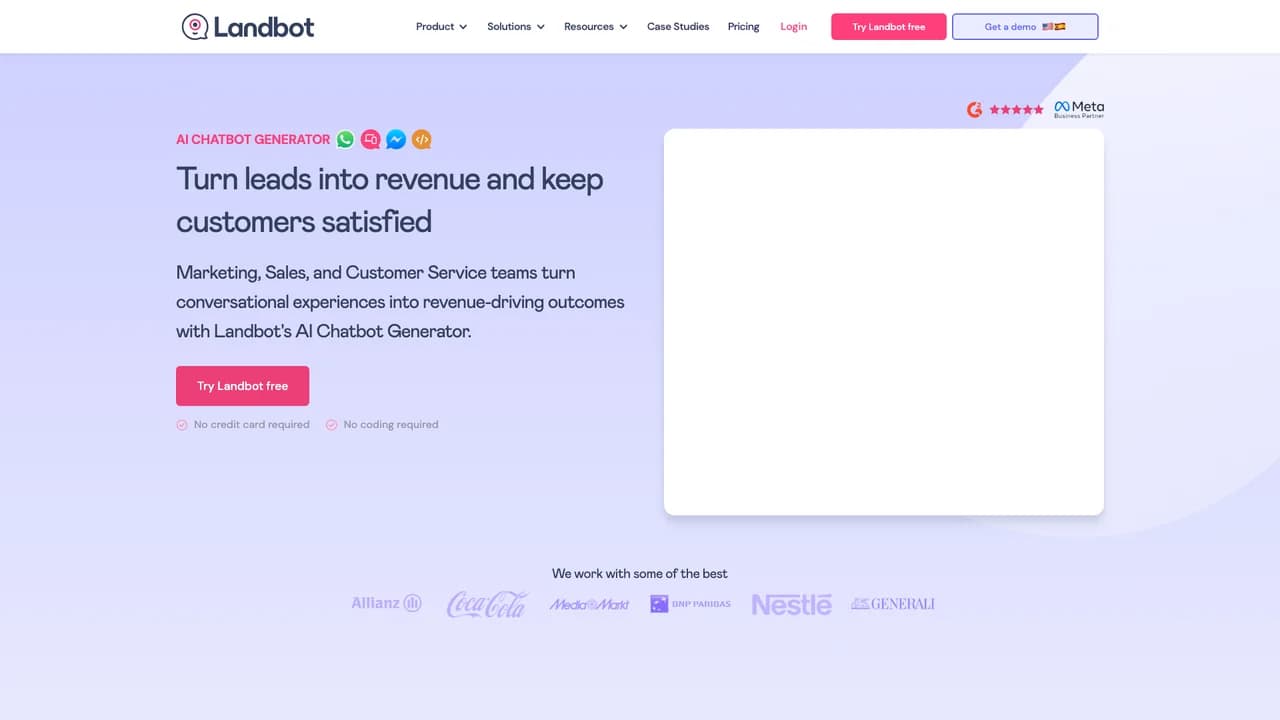 landbot screenshot