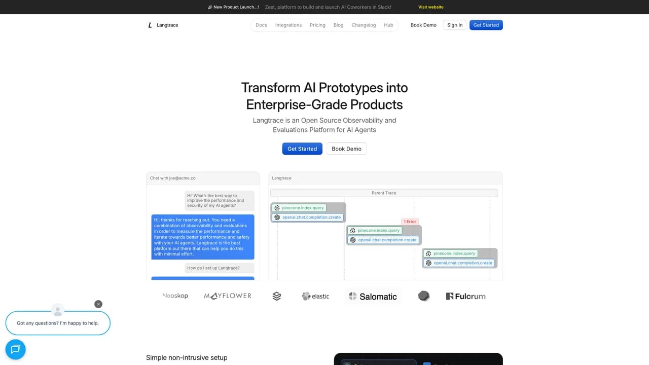 langtrace screenshot