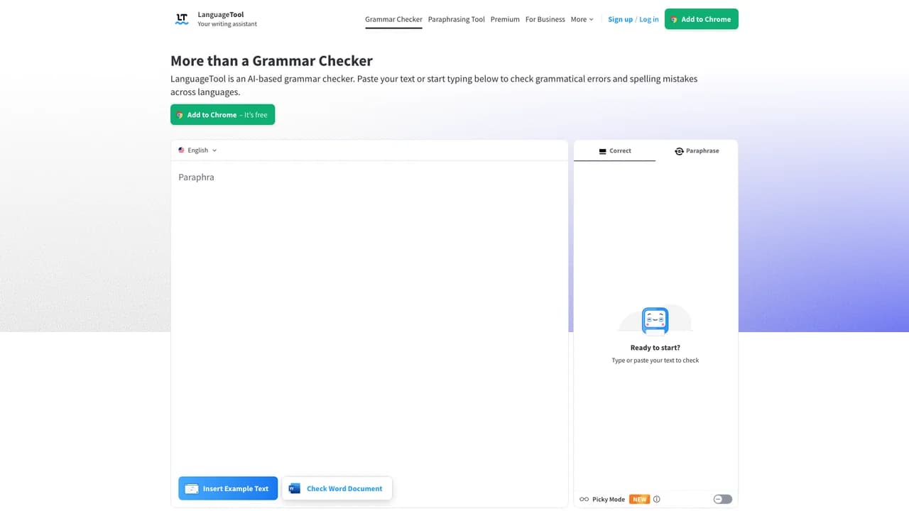 languagetool screenshot