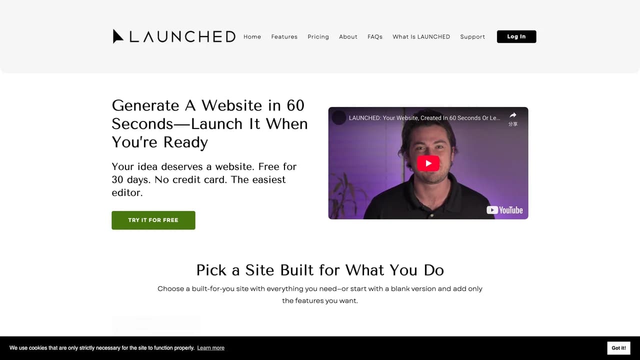 launchedsite screenshot