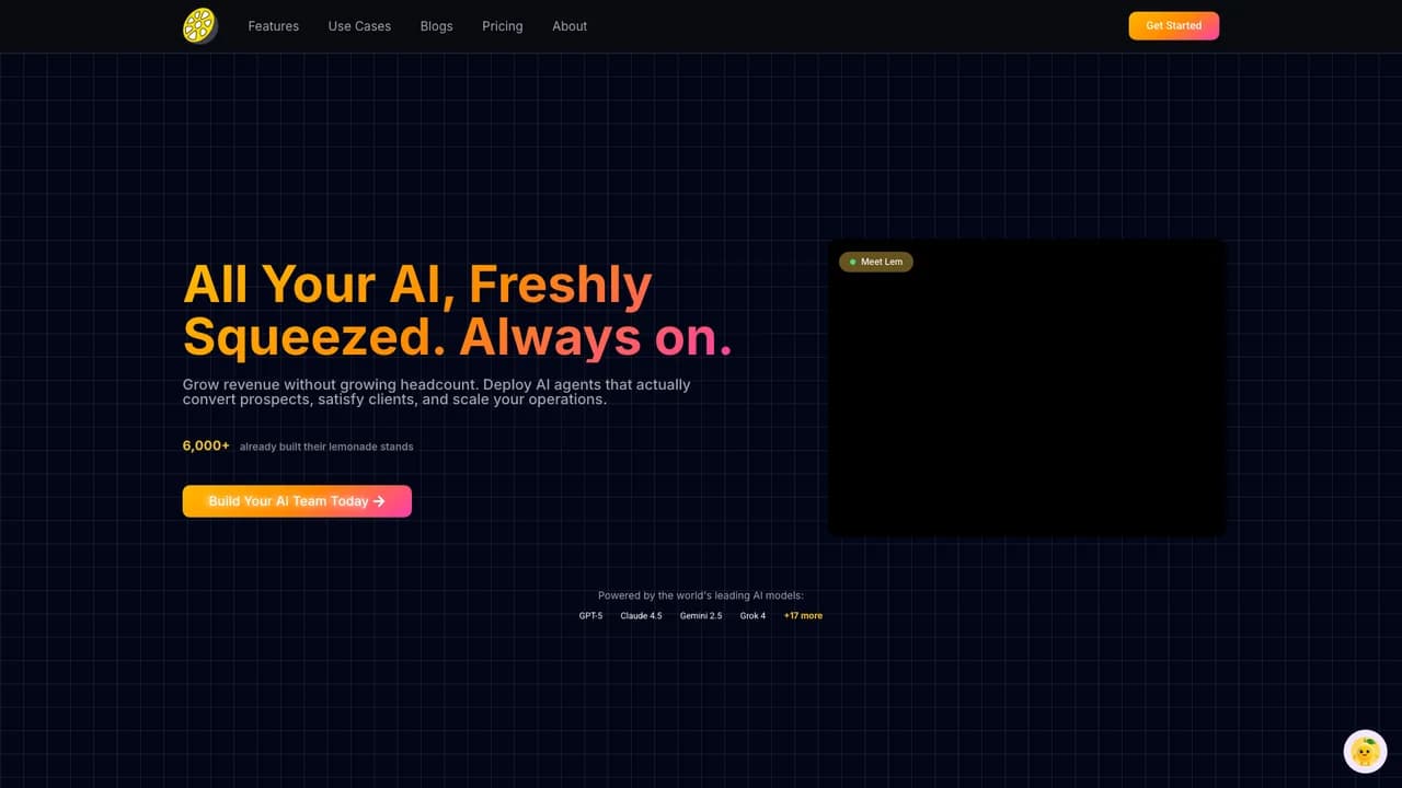 launchlemonade screenshot