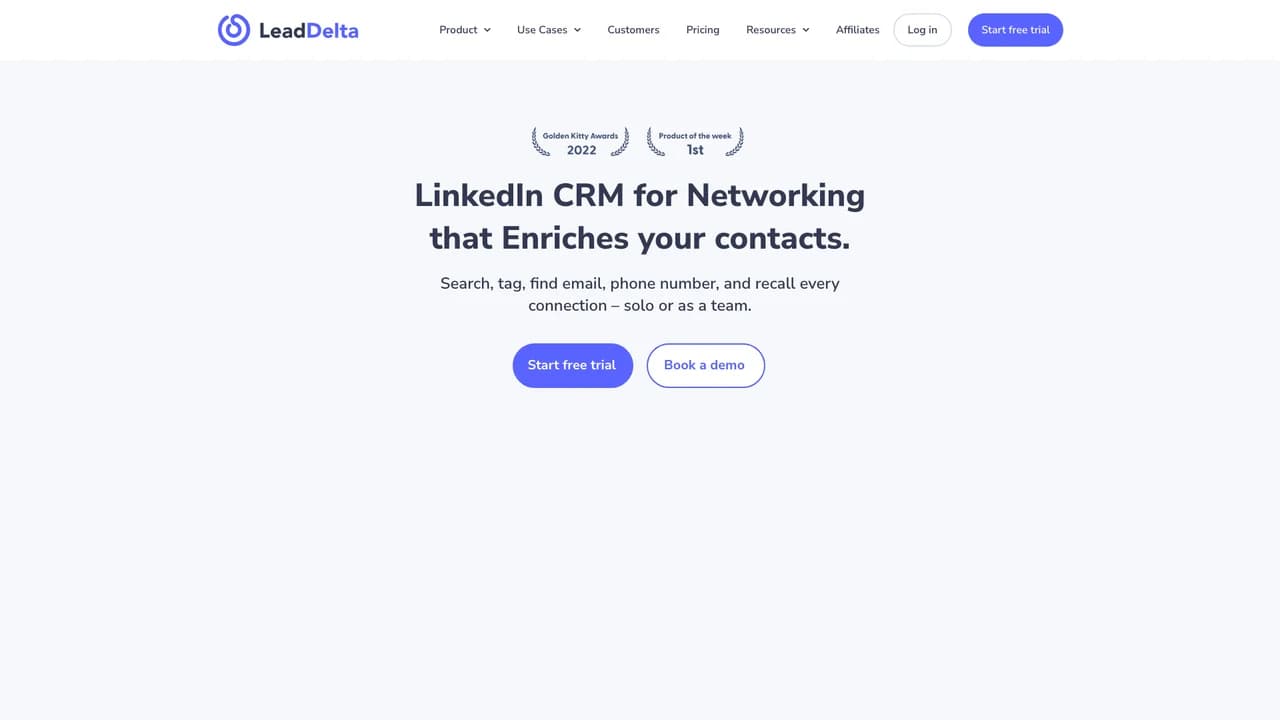 leaddelta screenshot