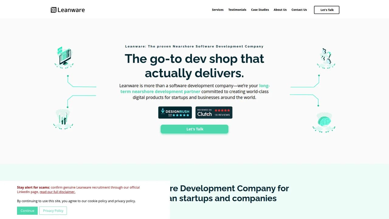 leanware screenshot
