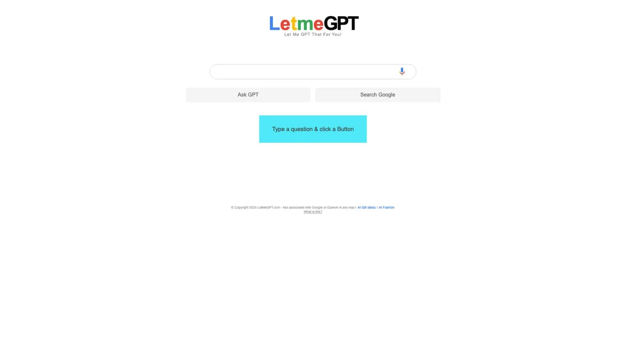 letmegpt screenshot