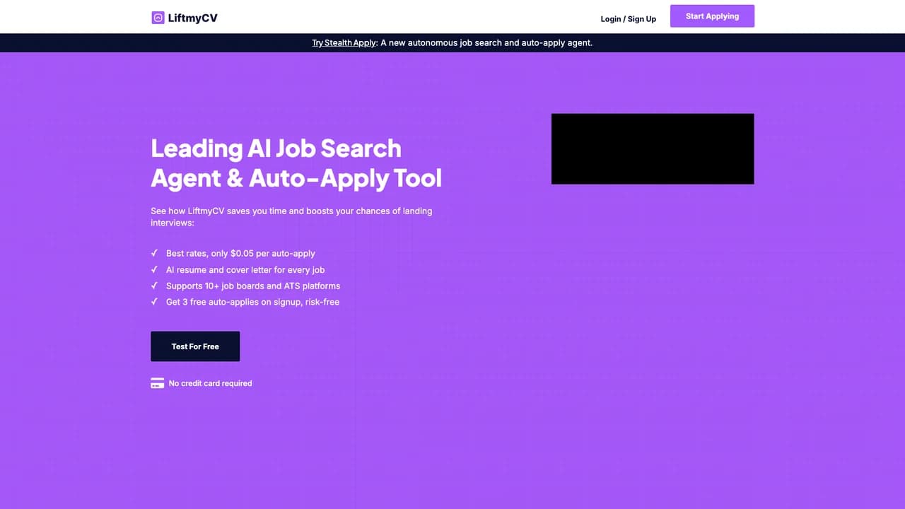 liftmycv screenshot