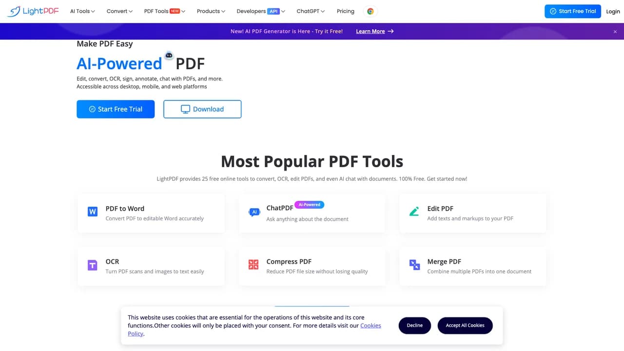 lightpdf screenshot