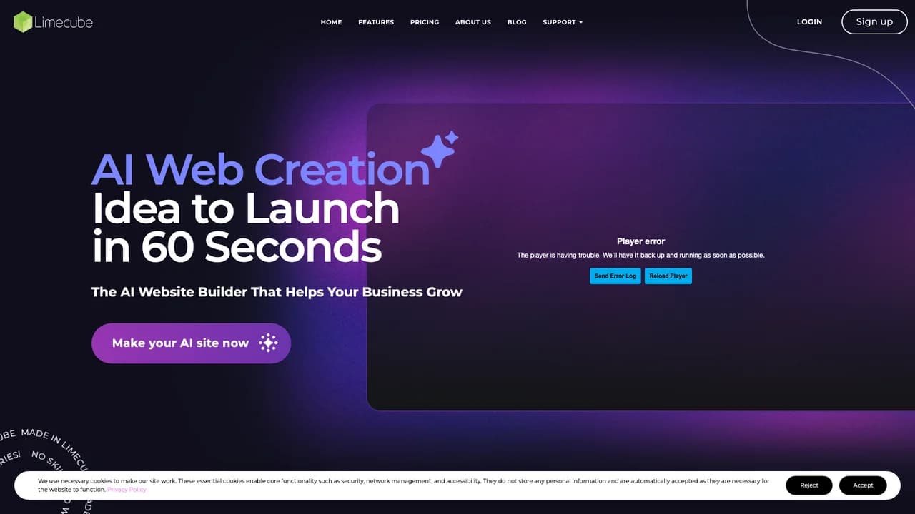 limecube screenshot
