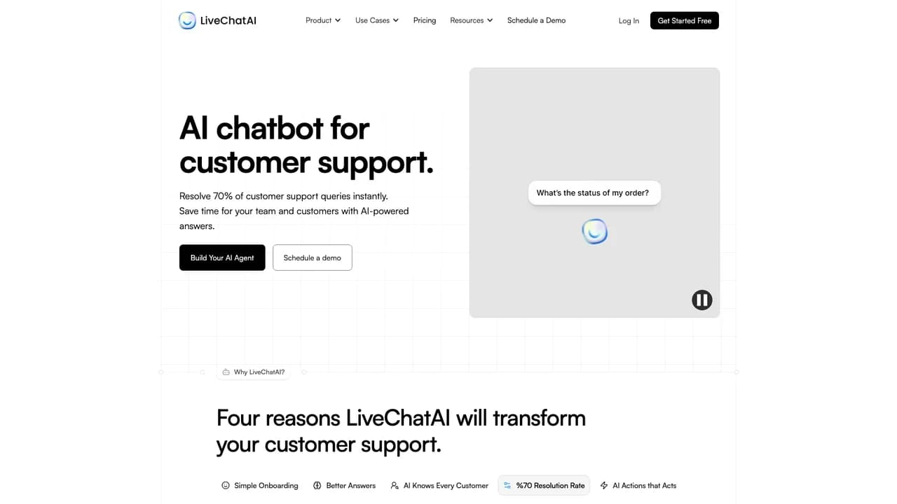 livechatai screenshot