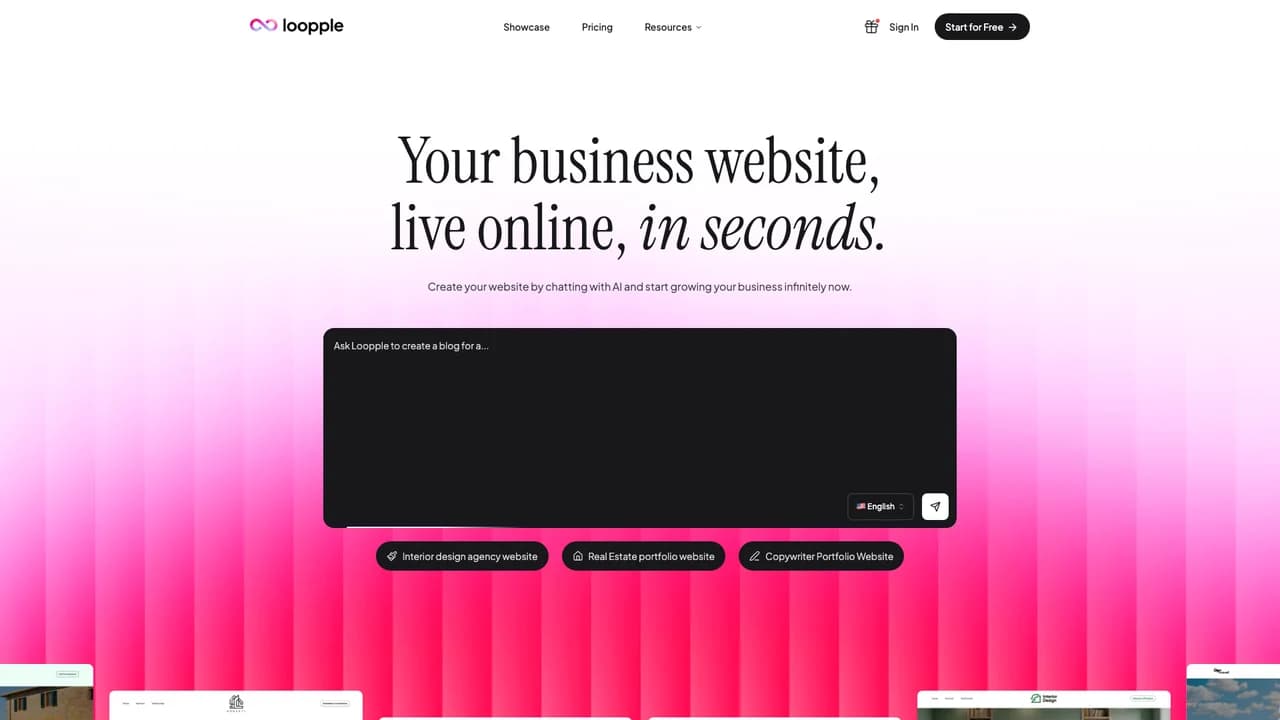 loopple screenshot