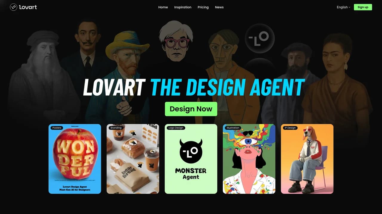 lovart-ai screenshot