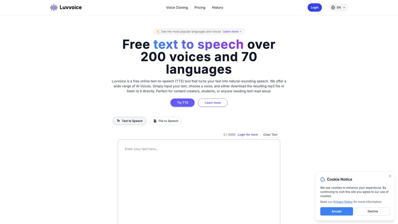luvvoice screenshot