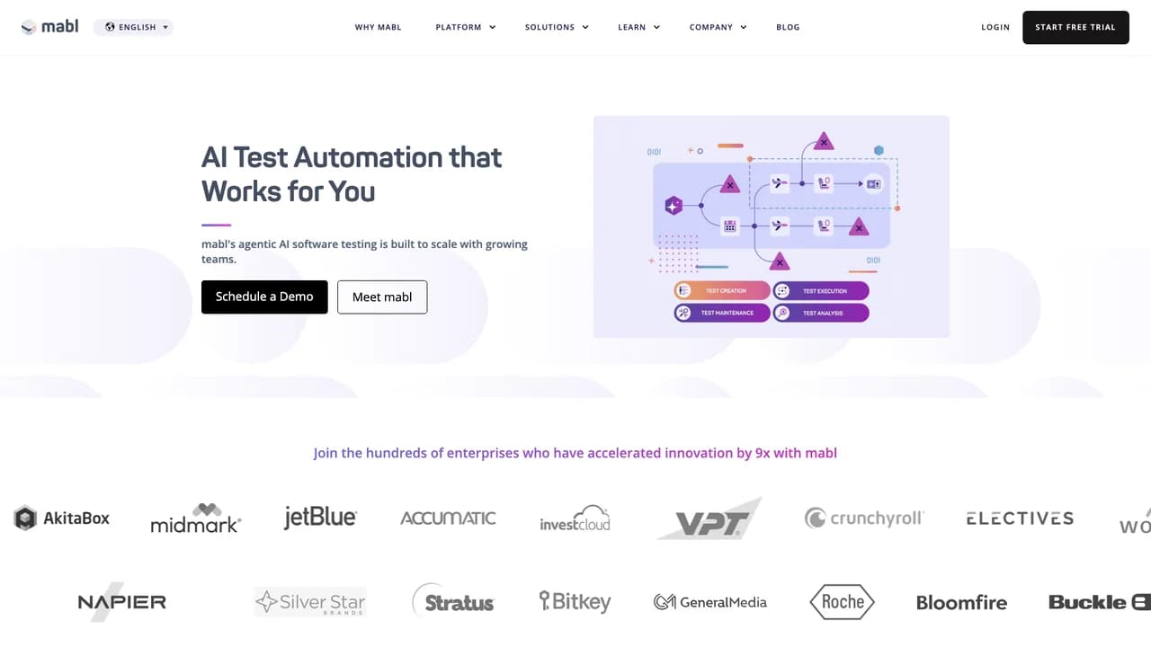 mabl screenshot