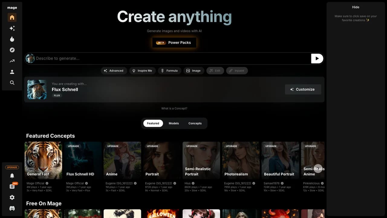 magespace screenshot