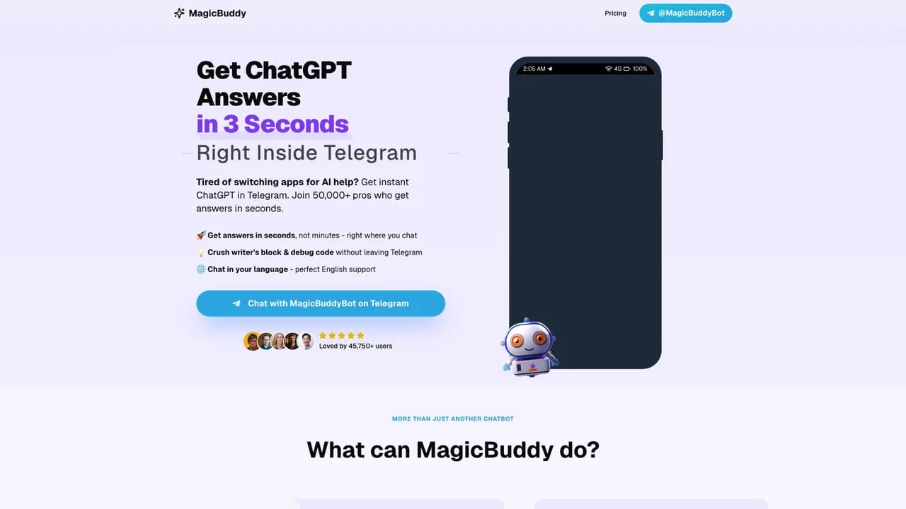 magicbuddy screenshot