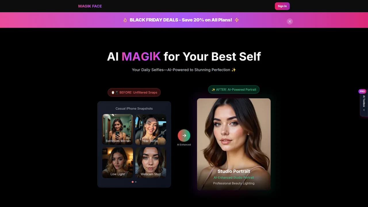 magik-face screenshot