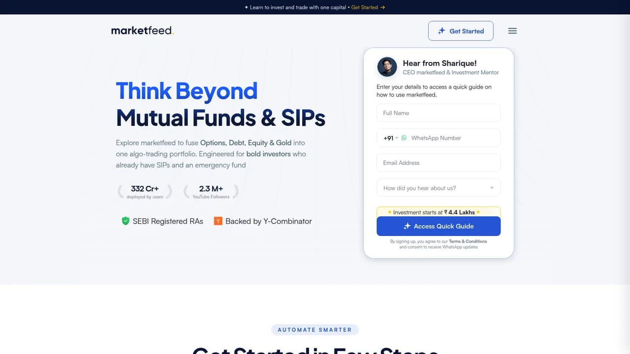 marketfeed screenshot